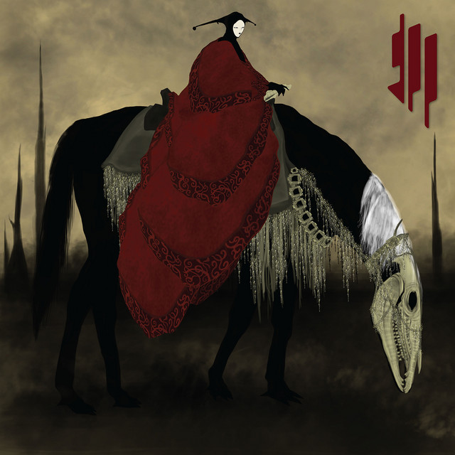 Capa do álbum 'Quest for Fire' de Skrillex